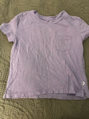 GAP Lavender Short Sleeve Pocket Tee
